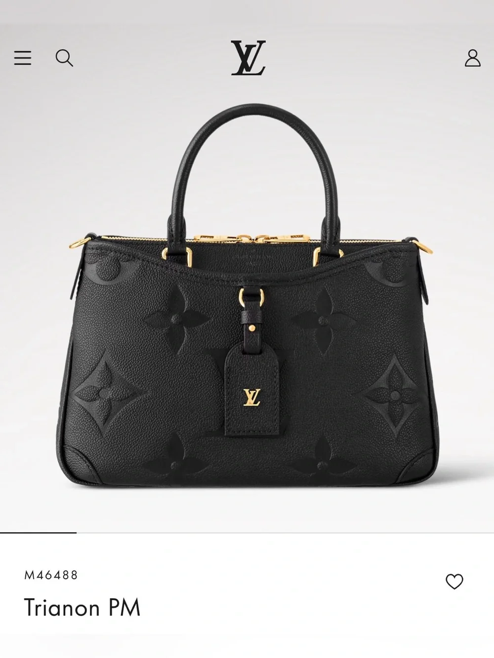 Louis Vuitton Empreinte Trianon PM